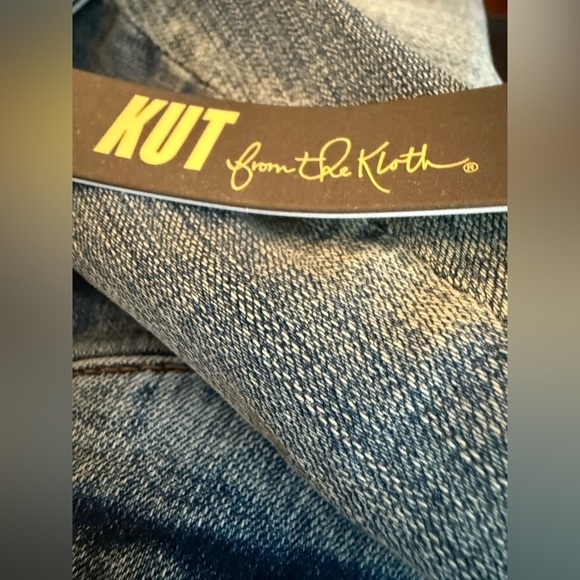KUT FOR THE KLOTH KATHY ANKLE STRAIGHT LEG STYLE KP0594GB5R SIZE 24W FADED WASH - Picture 8 of 12